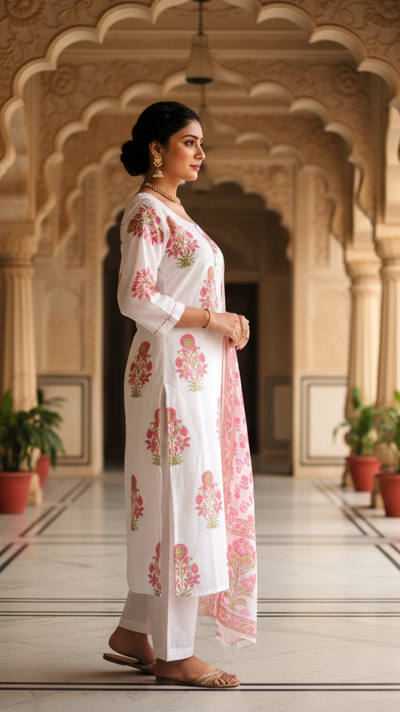 Stylish Cotton Kurta Set for Casual & Festive Looks