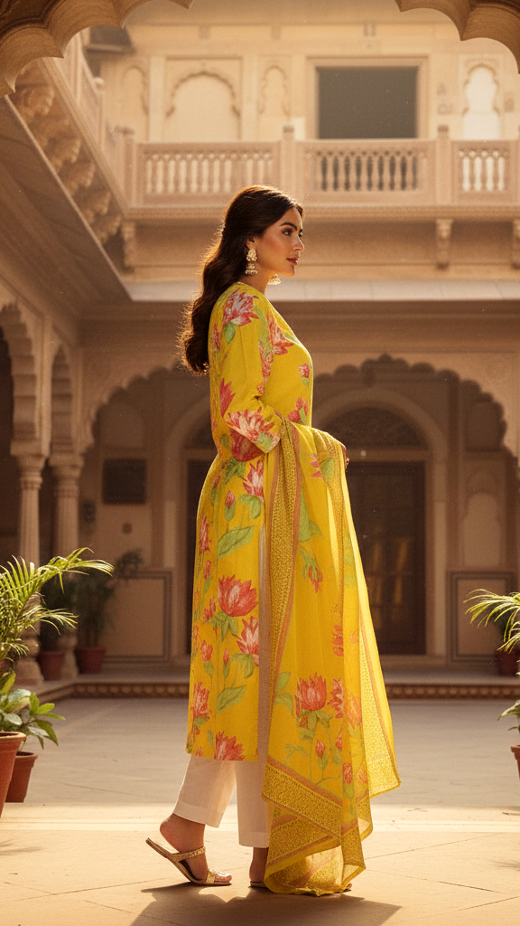 Ethnic Cotton Kurta Set – Comfort Meets Style