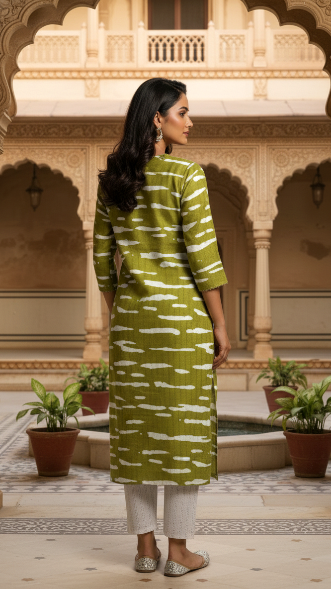 Elegant Cotton Kurta Pant Set for Women