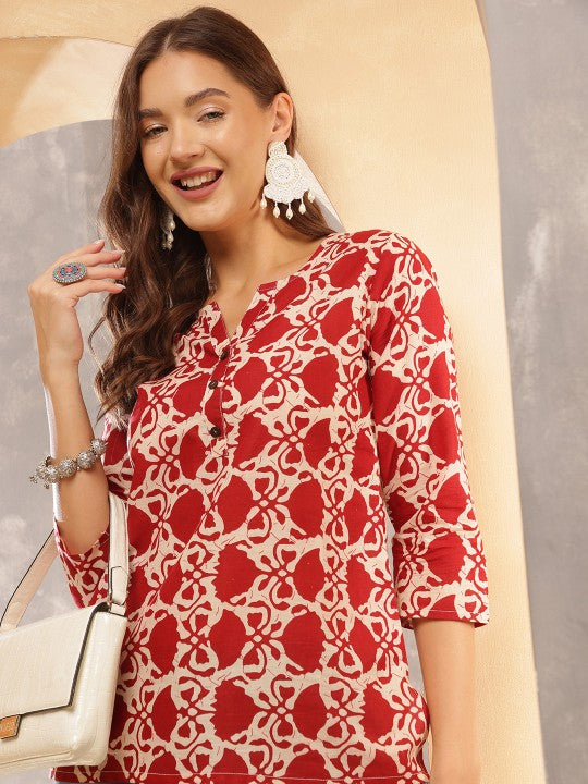 Everyday Cotton Tunic Top – Elegant, Breezy & Versatile